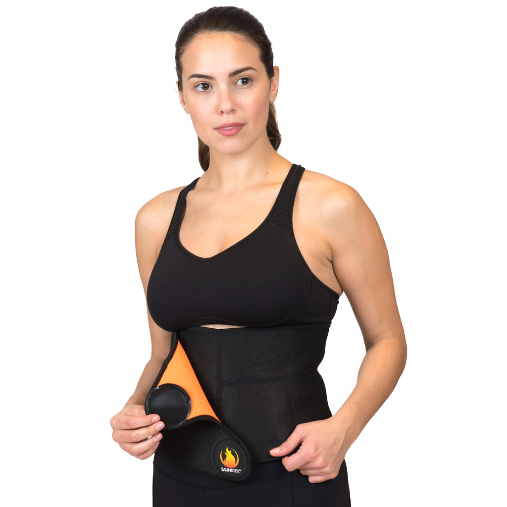 Perfotek Waist Trimmer Belt for Women Waist Trainer Sauna Belt Tummy Toner  Low Back and Lumbar Support with Sauna Suit Effect Pink, Waist Trimmers -   Canada