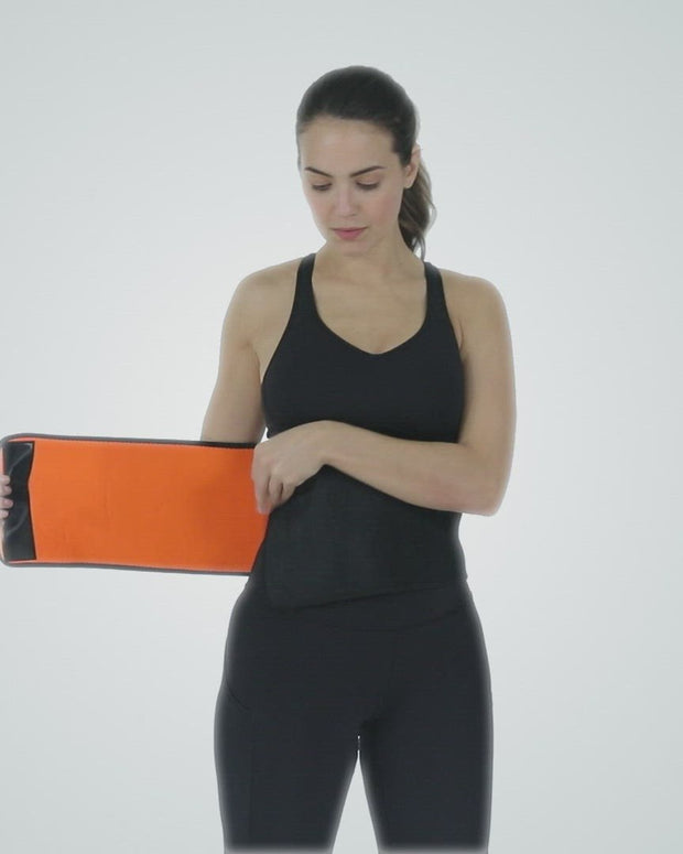 Perfotek Workout Bundle - Waist Trimmer Belt Sweat Wrap Tummy Toner with  Sauna Suit Effect - Resistance Bands with Handles, Set for Exercise - 11  pcs